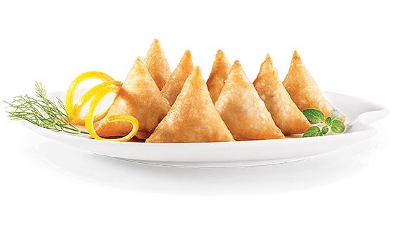 Signature Samosas and Spring Roll