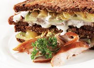 Pastrami Strips French Sandwich