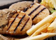 Chicken Pepper Steak