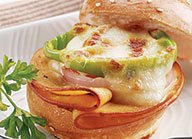 Mortadella Pizza Burger