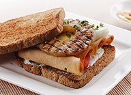 Mortadella Hawaiian Sandwich