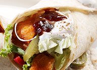 Fiery Fingers Tortilla Wrap