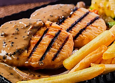 Chicken Pepper Steak