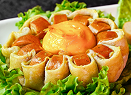 Baked Sausage with Eggs