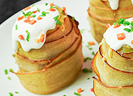 Pastrami Wrapped Potatoes