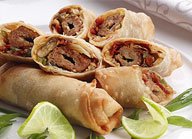 Seekh Kabab Spring Roll