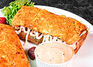 Shami Kabab Hash Browns Toast