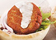 Shami Kabab Arabian Bread