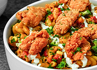 Tandoori Macaroni with Tender Pops