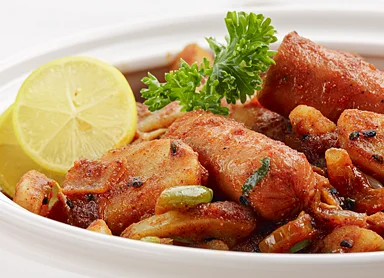 Breakfast Sausage Aloo Bhujia