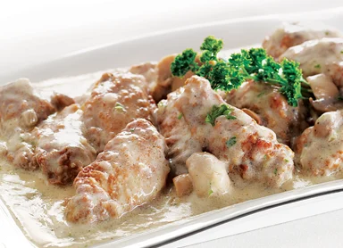 Combo Wings with White Mushroom Sauce
