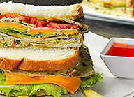 Bologna Slices Sandwich