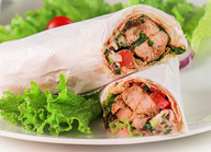 Mughlai Tikka Burrito