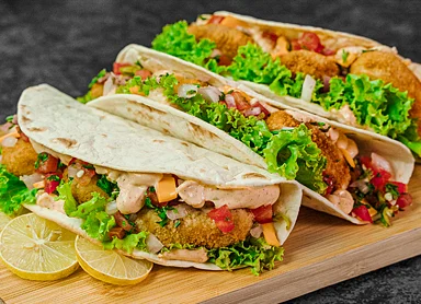 Chicken Nugget Tacos