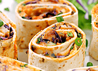 Spicy Chicken Tortilla Roll Ups