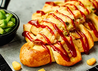 Sausage Flower Bread