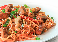 Spicy Cashew Noodles