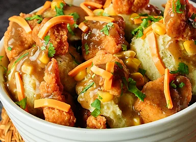 Mashed Potatoes Bowl with Tender Pops