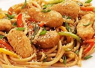 Mongolian Chicken Noodles