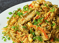 Schezwan Chicken Fried Rice