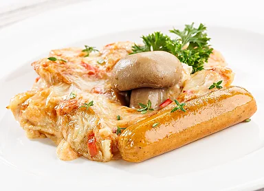 Baked Chicken Sausages
