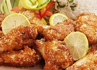 Wings with Lemon Sauce