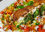 Shami Kabab Chaat