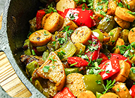 Sausage Vegetable Skillet