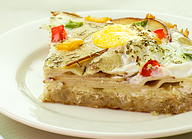 Bologna Crusted Hash Brown