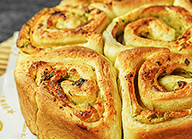 Cheese Stuffed Mortadella Bun